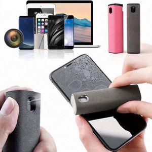 Kit de nettoyage portable 3 en 1 réutilisable pour écrans de téléphones portables, PC, tablettes et LCD, avec spray et chiffon en microfibre - Product Image 3