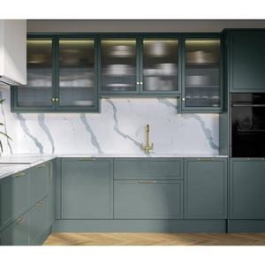 Gabinete de <span class=keywords><strong>Cocina</strong></span> Estilo Shaker con Marco Estrecho, Puertas Duraderas de Aglomerado con Alto Contenido de Reciclado, Acabado Mate - Product Image 6