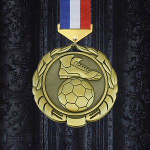 เหรียญเคลือบอิเล็คโทรเพลทสไตล์โบราณพร้อมลายพิมพ์ออฟเซตสำหรับงานฟุตบอลเทควันโดรักบี้ - Product Image 3