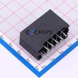 HC-5.08D-2*5A-05 Wire-to-Board Pin Header Through hole Component (THT),P=5.08mm Connector 2x5P 5.08mm Through Hole 10P - Product Image 2