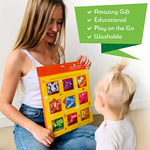 Ensemble de 9 livres en tissu froissé pour bébés, jouets éducatifs pour les bébés de 3 mois à 4 ans - Product Image 4