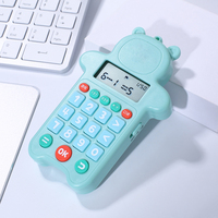 Calculatrice de cadeau mnémonique Calculatrice de jeu électronique promotionnelle Calculatrice d'arithmétique mentale pour enfants en forme d'ours