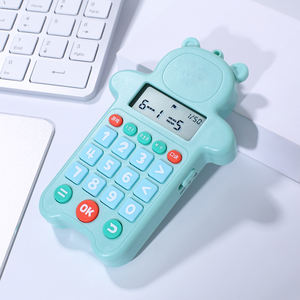 Calculatrice de cadeau mnémonique Calculatrice de jeu électronique promotionnelle Calculatrice d'arithmétique mentale pour enfants en forme d'ours - Product Image 2