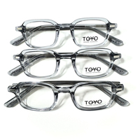 Montures de lunettes unisexes en acétate transparent multicolores, style neutre, tendance, haute qualité, vente en gros