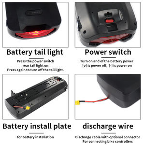 Высокое качество 52 в 17.4ah задний стеллаж для выставки товаров songxia 1 Литий-ионная аккумуляторная батарея 750w Перевозчик Лидер продаж 3C скорость разряда <span class=keywords><strong>18650</strong></span> клетки батарейный блок - Product Image 3