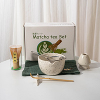 Fouet à thé Matcha de style japonais, fait main, 100 % porcelaine, écologique, de qualité alimentaire, durable, accessoires pour la préparation du thé, pour café