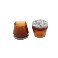 RoHS BSCI Capuchon de protection de sol en bois dur en plastique de silicone souple Chaussette de pied de table Réduction du bruit Meubles de maison Capuchons de jambe de chaise