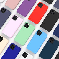 Coque de protection antichoc pour téléphone portable Samsung, étui en silicone liquide pour Samsung Note 10