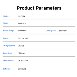 เครื่องโกนหนวดแบบชาร์จไฟได้ ขายดี ไร้สาย ปรับความเร็วได้ห<span class=keywords><strong>ล</strong></span>ายระดับ พกพาสะดวก เหมาะสำหรับการเดินทาง  เครื่องตัดแต่งขนสำหรับ<span class=keywords><strong>ผู้ชาย</strong></span> ปั<span class=keywords><strong>ต</strong></span><span class=keywords><strong>ต</strong></span>าเ<span class=keywords><strong>ล</strong></span>ี่ยน<span class=keywords><strong>ต</strong></span>ัด<span class=keywords><strong>ผม</strong></span>ไฟฟ้า - Product Image 2