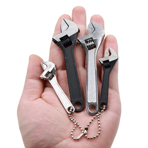 Outils de réparation <span class=keywords><strong>Clé</strong></span> à <span class=keywords><strong>molette</strong></span> Porte-clés Portable 6,5 cm <span class=keywords><strong>Clé</strong></span> à <span class=keywords><strong>molette</strong></span> miniature réglable - Product Image 3