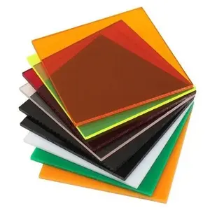 pink polycarbonate perspect sheet acrylic Drawing 25mm thick acrylic sheet for gate Polymer board