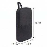Sac de rangement pour Pickleball, sac à dos à bandoulière pour 2 raquettes de Pickleball, poche externe pour balles et accessoires, sac de transport de voyage grand format