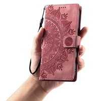 Terbaik klasik Totem timbul penutup casing untuk iPhone 15 16 17 Pro Max kartu pemegang pelindung telepon cangkang