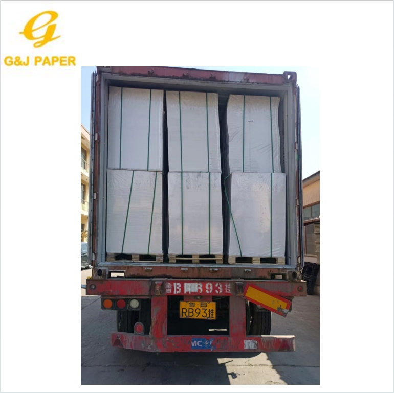 IPSUN PAPER StarSpark White Cardboard Paper Board C1S Ivory Board Printing Paper Ivory Board FBB Sheet