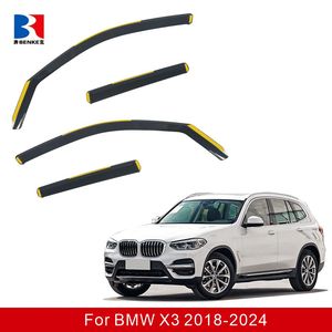 Déflecteurs de fenêtre latérale pare-pluie pour Toyota Cruiser 2019-2020 accessoires auto - Product Image 2