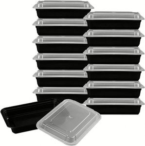 Storage Rectangular Plastic Container Takeaway Best Selling 38 Oz Microwaveable Food <b>Box</b> <b>Lunch</b> - Product Image 1