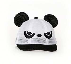 Gorra de Béisbol Deportiva Personalizada con Diseño de Mickey y Panda para Niños Pequeños, Transpirable e Impermeable, Unisex - Product Image 1