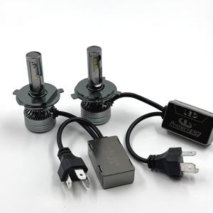 Protect <span class=keywords><strong>Sir</strong></span> V9, los Faros LED Más Vendidos, Súper Brillantes e Impermeables con 50000LM Canbus, Luz Alta y Baja para Automóvil, Bombilla H4 9004 H7 - Product Image 1