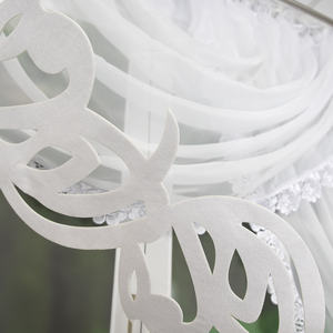 ผ้าม่านโปร่งนุ่มเอฟเฟกต์แสงสไตล์โรแมนติกฝรั่งเศส, 1ชิ้น, 400*160ซม. ใช้สำหรับงานแต่งงาน, งานปาร์ตี้, โรงแรม - Product Image 4