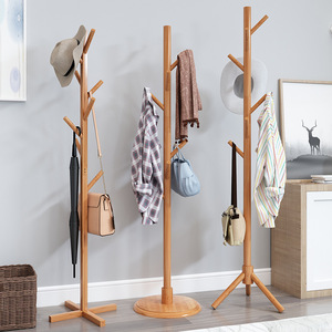 Floor-standing coat <b>rack</b>, simple <b>clothes</b> hanger for bedroom, popular home storage <b>rack</b> for bags and other items, space-saving - Product Image 2