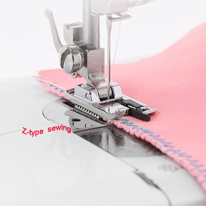Máquina <span class=keywords><strong>de</strong></span> Coser Doméstica Eléctrica <span class=keywords><strong>de</strong></span> Una Sola Aguja con 14 Puntadas, Motor Nuevo, Puntada <span class=keywords><strong>de</strong></span> Bloqueo, Multifunción, Certificación CE RoHS - Product Image 6