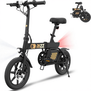 Bicicleta Eléctrica Gyrocopters Rizz para Adultos/Adolescentes |   Motor sin Escobillas de 400W |   Velocidad de 25 km/h |   Rango de 55 km |   Rastreador GPS Inteligente |   Plegable - Product Image 1