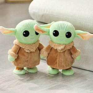 Muñeco Eléctrico de Peluche Corto de Baby <span class=keywords><strong>Yoda</strong></span> que Habla y Camina, Unisex, de 0 a 24 Meses - Product Image 1