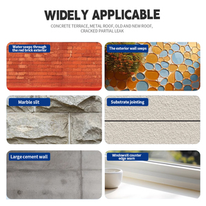 Revêtement mural extérieur en acrylique invisible Brosse de salle de bain de <span class=keywords><strong>cuisine</strong></span> Agent imperméable et Leak-Mending-1KG d'infiltration d'eau en pierre de brique - Product Image 6