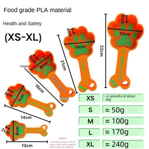 Cucchiaio <span class=keywords><strong>di</strong></span> plastica personalizzato eco-friendly per cani e <span class=keywords><strong>gatti</strong></span> nome regalo commemorativo personalizzato Dropshipping - Product Image 5