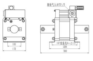 ปั๊มเพิ่มแรงดันลมไฮดรอลิกแบบใช้ลมสำหรับการบรรจุ - Product Image 5