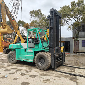 รถยกมือสองญี่ปุ่นแท้ Mitsubishi FD150 สำหรับคลังสินค้า ระบบบังคับเลี้ยวแบบยืดหยุ่น สภาพการทำงานสมบูรณ์ ราคาถูก - Product Image 2