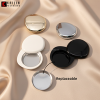 Boîte à parfum personnalisée avec logo, boîte à baume magnétique rechargeable de luxe, étui à rouge à lèvres, étui à crème pour les mains, étui à blush rotatif