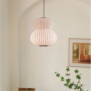 โคมไฟเพดาน LED รูปวงรีสีขาว E27 รุ่นใหม่ สำหรับร้านอาหารและร้านน้ำชา - Product Image 2