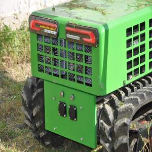 Industrial <b>Battery</b> Powered Tracked Lawn Mower | Remote Control Crawler Grass Cutter with 8H Runtime - Product Image 3