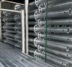 Échafaudage modulaire de Ringlock d'accès d'échafaudage de système de Layher galvanisé par acier réglable - Product Image 2