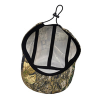 Gorra de Camuflaje Personalizada con Estampado de Árboles, 5 Paneles, Visera Plana, de Algodón, para Golf, Senderismo, Camping, Gorra de Estilo Casual para Hombres y Mujeres