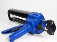 Pistolet à mastic manuel 3:1 de 390 ml, pistolet de distribution d'adhésif époxy à double cartouche 2K