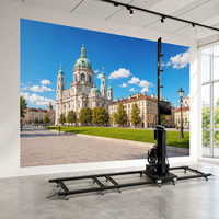 Imprimante murale robotisée Faith Track pour impression jet d'encre sur murs, idéale pour la publicité dans les bâtiments commerciaux