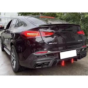 Di alta qualità LD stile in fibra di carbonio paraurti posteriore diffusore corpo labbro Kit per Mercedes Benz GLE C167 W167 GLE350 GLE53 coupé - Product Image 2