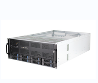 Produk baru AI Gpu 4U Server Deepseek Ups rumah pintar penyimpanan besar 8bay Hotswap rak HDD Server mendukung Bea Cukai