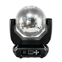 Projecteur de scène à tête mobile type boule disco avec miroir rotatif pour DJ, soirées, bars, boîtes de nuit et événements