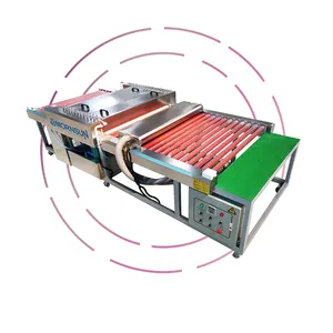 Mesin cuci kaca Horizontal 1200mm, mesin pembersih kaca, mesin cuci dan pengering cermin