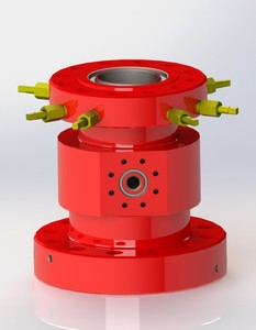 Conjunto de Cabezal de Tubería de Alta Presión para Sistema de Pozos de Petróleo y Gas, Equipo Estándar para Cabezales de Pozo - Product Image 2