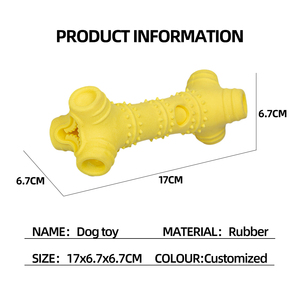 Fabricante al por mayor proveedor de productos para mascotas duradero masticar perro TPR alimentador juguete - Product Image 4