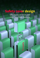 Lector de Tarjetas de Memoria USB 2.0 2 en 1 con Tapa Protectora, Adaptador de Tarjetas SD/TF de Doble Ranura, Plug and Play para Laptop, PC y Cámara