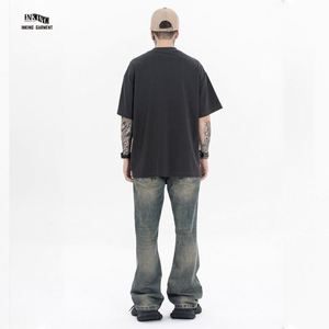 <span class=keywords><strong>T</strong></span>-<span class=keywords><strong>shirt</strong></span> surdimensionné Couleurs Marque <span class=keywords><strong>T</strong></span>-Shirts <span class=keywords><strong>Vintage</strong></span> Pour Hommes Cropped <span class=keywords><strong>Vintage</strong></span>-Ringer-<span class=keywords><strong>T</strong></span>-Shirts <span class=keywords><strong>Nirvana</strong></span> Heavyweight Gym 100% Coton Bio - Product Image 4