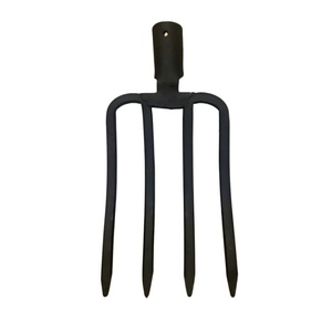 Tête de <span class=keywords><strong>fourche</strong></span> <span class=keywords><strong>à</strong></span> <span class=keywords><strong>4</strong></span> <span class=keywords><strong>dents</strong></span> en fonte haute résistance pour la gestion du <span class=keywords><strong>fumier</strong></span>, du foin et du sol - Product Image 1