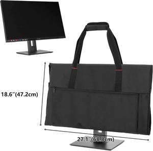 Étui de transport pour moniteurs LCD de 24 pouces, compatible avec iMac 21,5 "-24 ", sac de transport pour moniteur avec rembourrage - Product Image 1