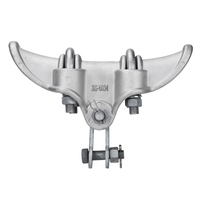 Pince de suspension XGZ en fonte galvanisée à chaud avec fixation par boulons pour lignes de transmission aériennes ACSR LGJ – Vente en gros usine