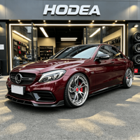 Jantes forgées chromées à deux pièces de 17, 18, 19, 20, 22 et 24 pouces pour Audi RS7, BMW M5, RAM 1500, Porsche Taycan, Tesla Model S